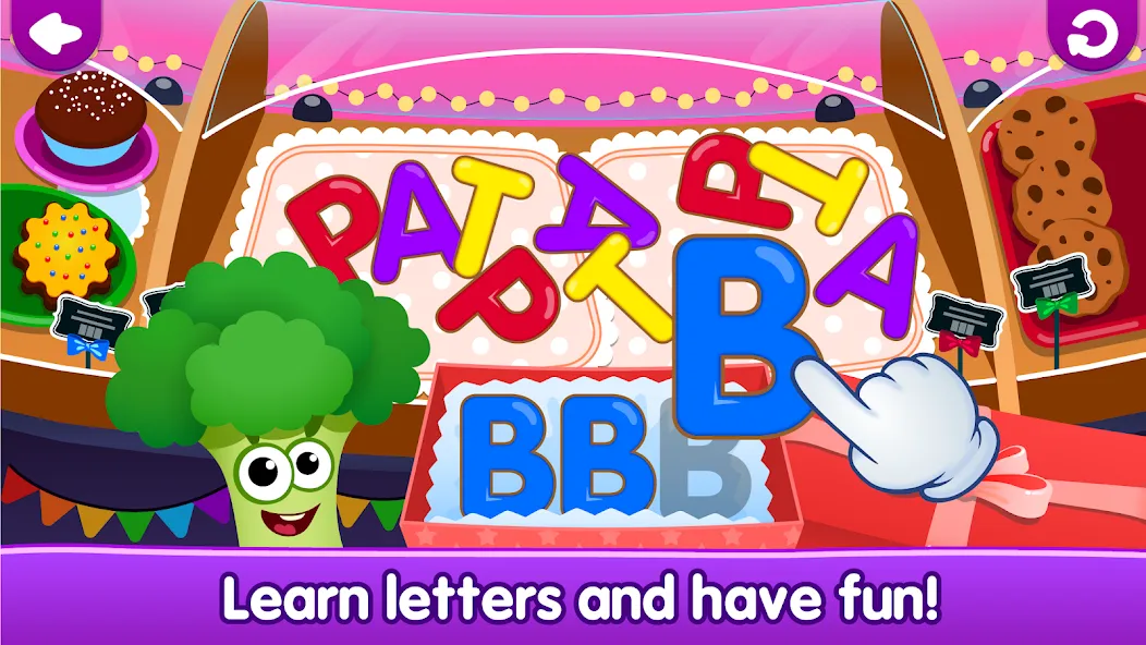 ABC kids! Alphabet learning! [МОД: Деньги, Монеты и Меню MOD] Screenshot 2
