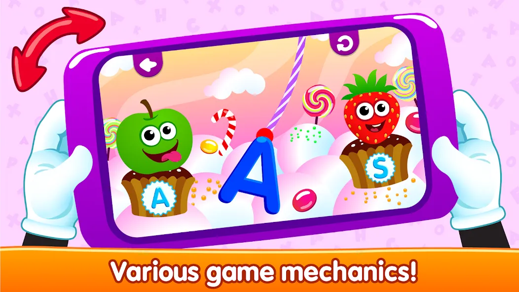 ABC kids! Alphabet learning! [МОД: Деньги, Монеты и Меню MOD] Screenshot 5