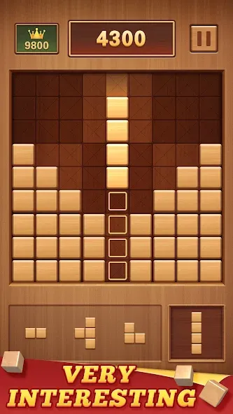 Wood Block 99 - Sudoku Puzzle (Вуд Блок 99) [МОД: Бесконечные деньги, Монеты и Мега MOD] Screenshot 1