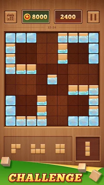 Wood Block 99 - Sudoku Puzzle (Вуд Блок 99) [МОД: Бесконечные деньги, Монеты и Мега MOD] Screenshot 4