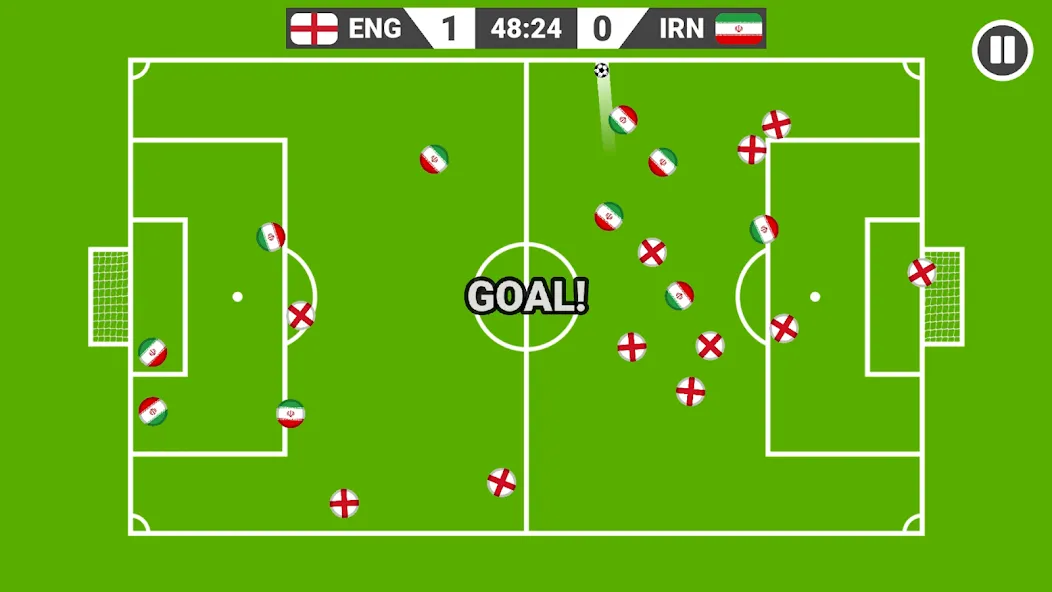 Marble Soccer (Марбль Соккер) [МОД: Все открыто, Дополнительные деньги и Меню MOD] Screenshot 2
