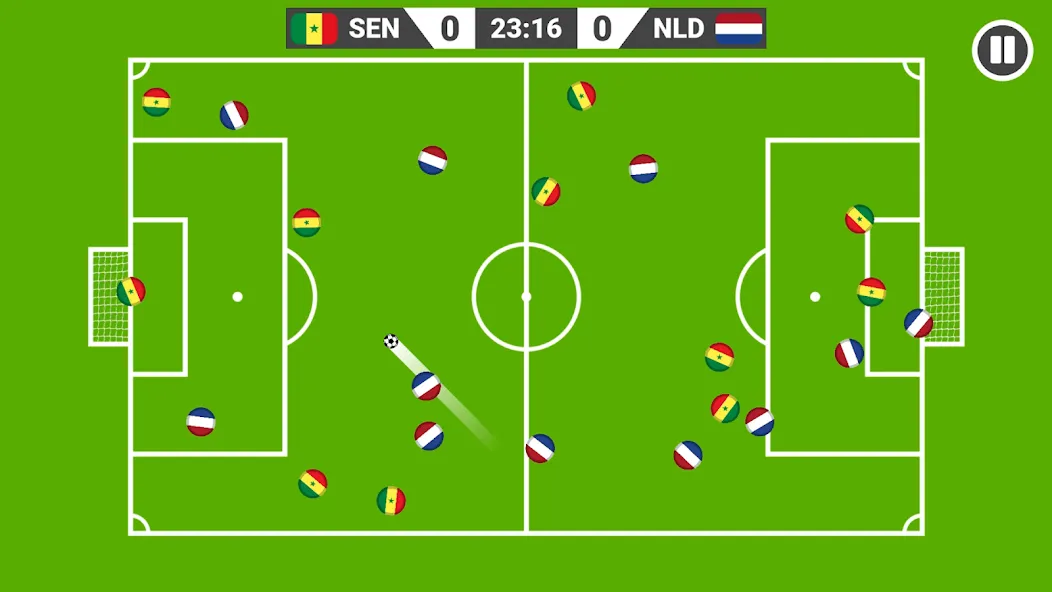Marble Soccer (Марбль Соккер) [МОД: Все открыто, Дополнительные деньги и Меню MOD] Screenshot 3