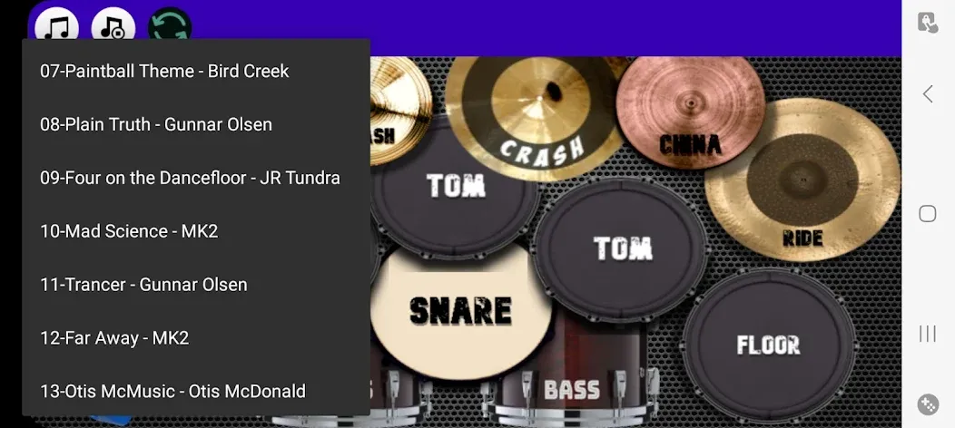 Drum Studio: Bateria Virtual (Драм студио) [МОД: Меню, Бесконечные монеты и Открытые уровни] Screenshot 2