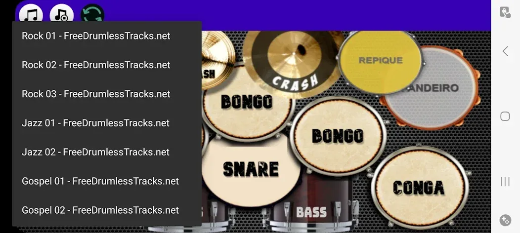 Drum Studio: Bateria Virtual (Драм студио) [МОД: Меню, Бесконечные монеты и Открытые уровни] Screenshot 4