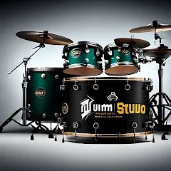 Скачать Drum Studio: Bateria Virtual (Драм студио) [МОД: Меню, Бесконечные монеты и Открытые уровни] | Взлом Drum Studio: Bateria Virtual на Андроид