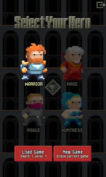 Pixel Dungeon ML (Пиксельное подземелье РУ) [МОД: Все открыто, Дополнительные деньги и Меню MOD] Screenshot 3