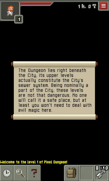 Pixel Dungeon ML (Пиксельное подземелье РУ) [МОД: Все открыто, Дополнительные деньги и Меню MOD] Screenshot 4