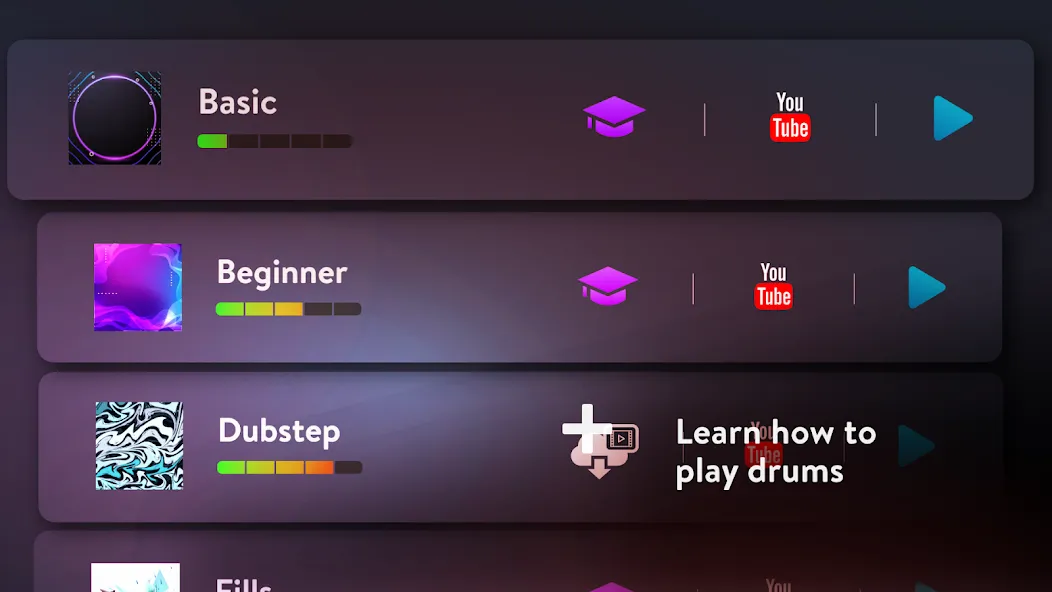 Classic Drum: electronic drums (Классик Драм) [МОД: Много монет, Открытые уровни и Мега MOD] Screenshot 2