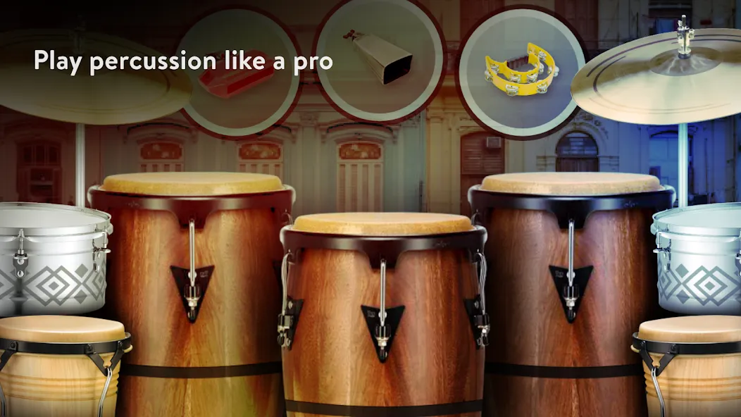 Real Percussion: instruments (Реал Перкуссион) [МОД: Много денег, Монет и Все открыто] Screenshot 1