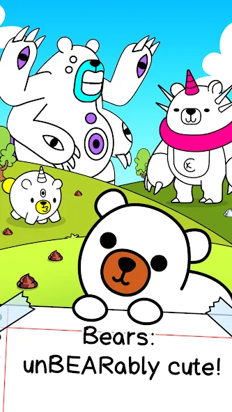 Bear Evolution: Idle Clicker (Беар Эволюшн) [МОД: Деньги, Монеты и Меню MOD] Screenshot 1