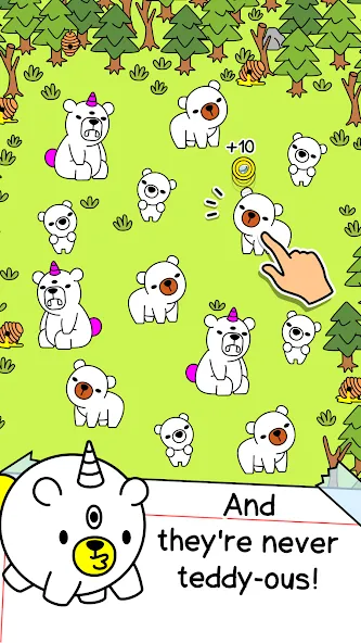 Bear Evolution: Idle Clicker (Беар Эволюшн) [МОД: Деньги, Монеты и Меню MOD] Screenshot 2