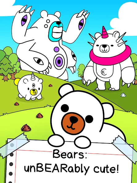 Bear Evolution: Idle Clicker (Беар Эволюшн) [МОД: Деньги, Монеты и Меню MOD] Screenshot 5