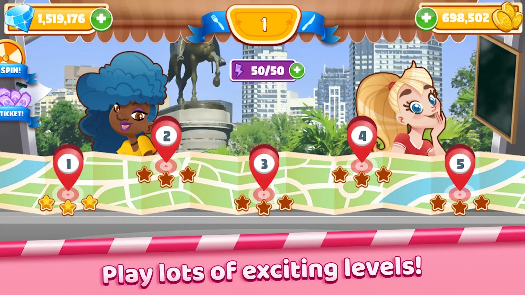 Boston Donut Truck: Food Game (Бостонский Донат Трак) [MOD: Меню/Много денег] - Скриншот 4