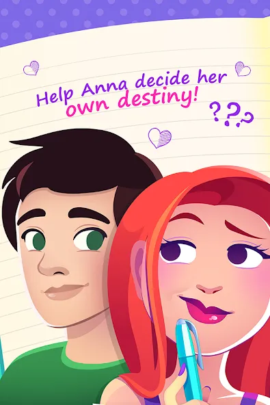 Dear Diary: Interactive Story (Дир Дайри) [МОД: Много монет, Открытые уровни и Мега MOD] Screenshot 1
