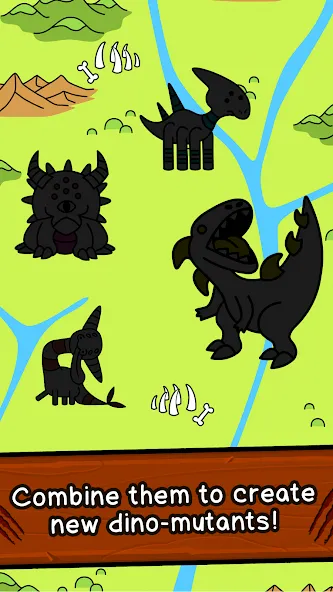 Dino Evolution: Dinosaur Game (Дино Эволюшн) [МОД: Все открыто, Дополнительные деньги и Меню MOD] Screenshot 3