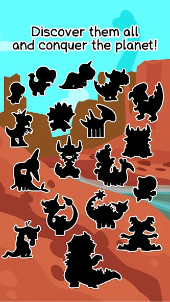 Dino Evolution: Dinosaur Game (Дино Эволюшн) [МОД: Все открыто, Дополнительные деньги и Меню MOD] Screenshot 4