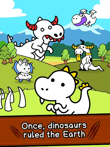 Dino Evolution: Dinosaur Game (Дино Эволюшн) [МОД: Все открыто, Дополнительные деньги и Меню MOD] Screenshot 5