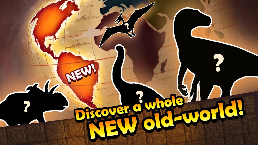 Dino Quest: Dig Dinosaur Game (Дино Квест) [МОД: Много денег, Монет и Все открыто] Screenshot 1