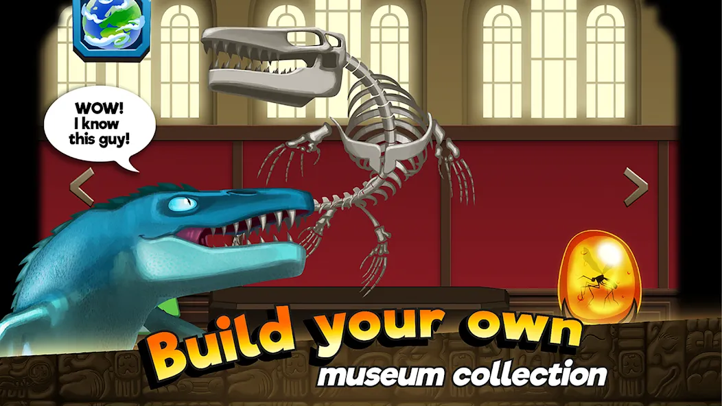 Dino Quest: Dig Dinosaur Game (Дино Квест) [МОД: Много денег, Монет и Все открыто] Screenshot 4