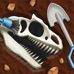 Скачать Dino Quest: Dig Dinosaur Game (Дино Квест) [МОД: Много денег, Монет и Все открыто] | Взлом Dino Quest: Dig Dinosaur Game на Андроид