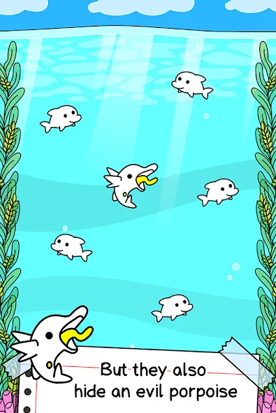 Dolphin Evolution: Idle Mutant (Дольфин эволюшн) [МОД: Много монет, Открытые уровни и Мега MOD] Screenshot 2
