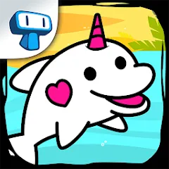 Скачать Dolphin Evolution: Idle Mutant (Дольфин эволюшн) [МОД: Много монет, Открытые уровни и Мега MOD] | Взлом Dolphin Evolution: Idle Mutant на Андроид