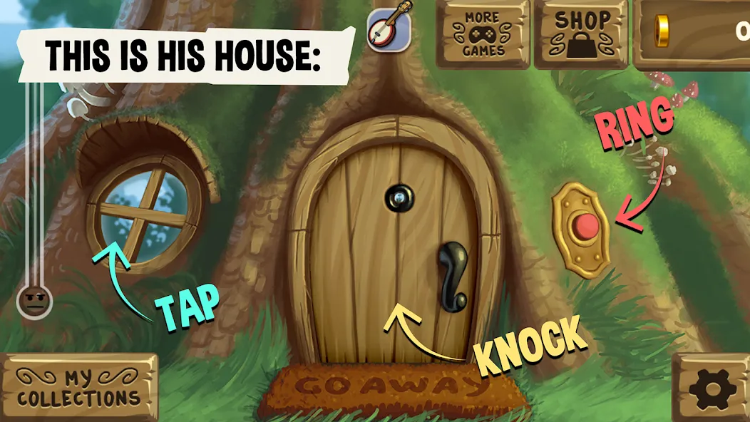 Do Not Disturb Funny Prankster [МОД: Много монет, Открытые уровни и Мега MOD] Screenshot 2