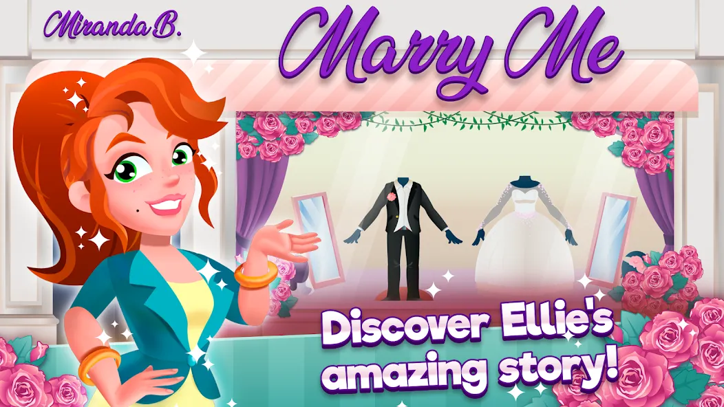 Ellie's Wedding: Dress Shop [МОД: Меню, Бесконечные монеты и Открытые уровни] Screenshot 1
