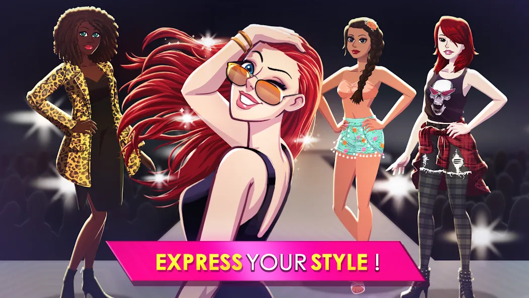 Fashion Fever: Dress Up Game (Фэшн Фивер) [МОД: Много денег, Монет и Все открыто] Screenshot 1
