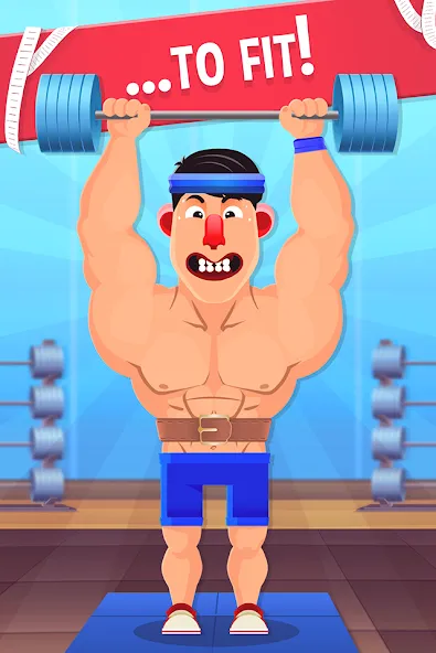 Fat No More: Sports Gym Game! (Фэт Но Море) [МОД: Деньги, Монеты и Меню MOD] Screenshot 2