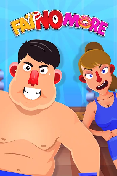 Fat No More: Sports Gym Game! (Фэт Но Море) [МОД: Деньги, Монеты и Меню MOD] Screenshot 5