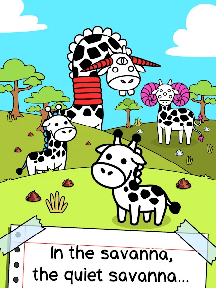 Giraffe Evolution: Idle Game (Жираф Эволюция) [МОД: Много денег, Монет и Все открыто] Screenshot 5