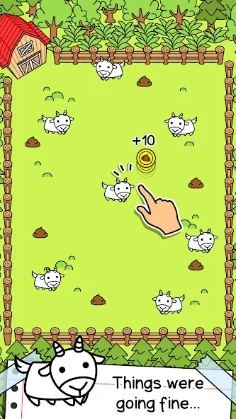 Goat Evolution: Animal Merge (Гоат Эволюшн) [МОД: Бесконечные деньги, Монеты и Мега MOD] Screenshot 1