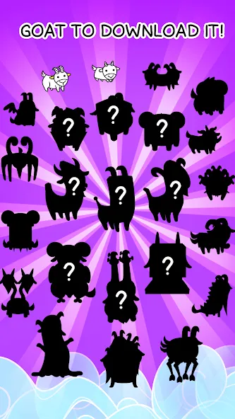 Goat Evolution: Animal Merge (Гоат Эволюшн) [МОД: Бесконечные деньги, Монеты и Мега MOD] Screenshot 4