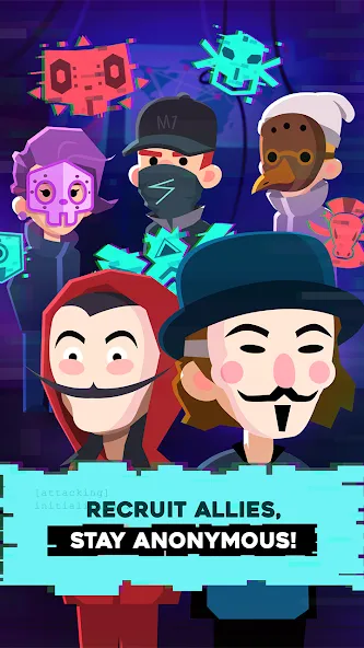 Hacking Hero: Hacker Clicker (Хакинг герой) [МОД: Все открыто, Дополнительные деньги и Меню MOD] Screenshot 3