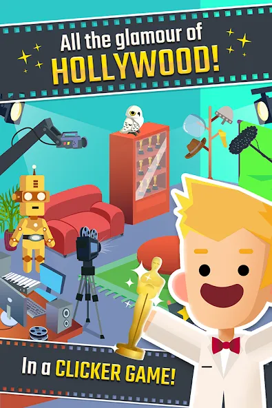 Hollywood Billionaire: Be Rich (Холливудский миллиардер) [МОД: Много монет, Открытые уровни и Мега MOD] Screenshot 1