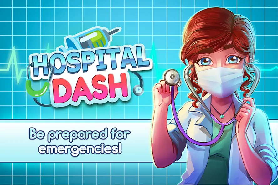 Hospital Dash Tycoon Simulator (Хоспиталь Даш Тайкун Симулятор) [МОД: Меню, Бесконечные монеты и Открытые уровни] Screenshot 1