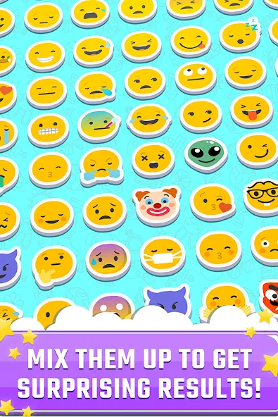 Match The Emoji: Combine All (Мэтч Зэ Имоджи) [МОД: Все открыто, Дополнительные деньги и Меню MOD] Screenshot 3