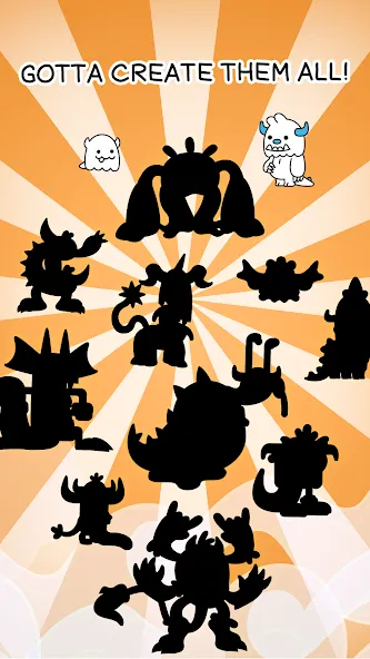 Monster Evolution: Merge Game (Монстер Эволюшн) [МОД: Деньги, Монеты и Меню MOD] Screenshot 4