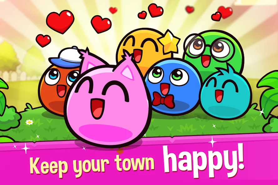 My Boo Town: City Builder Game (Май Бу Таун) [МОД: Меню, Бесконечные монеты и Открытые уровни] Screenshot 4