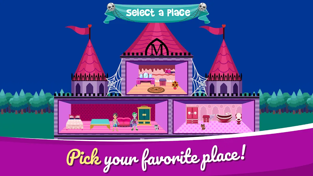 My Monster House: Doll Games (Май Монстер Хаус) [МОД: Бесконечные деньги, Монеты и Мега MOD] Screenshot 3