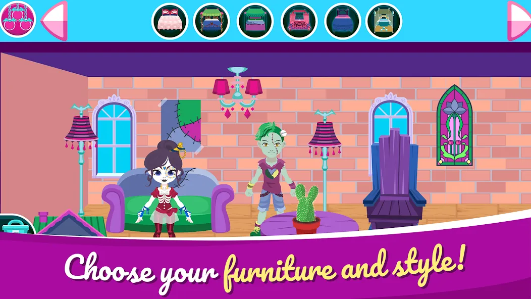 My Monster House: Doll Games (Май Монстер Хаус) [МОД: Бесконечные деньги, Монеты и Мега MOD] Screenshot 4