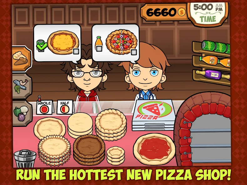 My Pizza Shop: Management Game [МОД: Много монет, Открытые уровни и Мега MOD] Screenshot 5