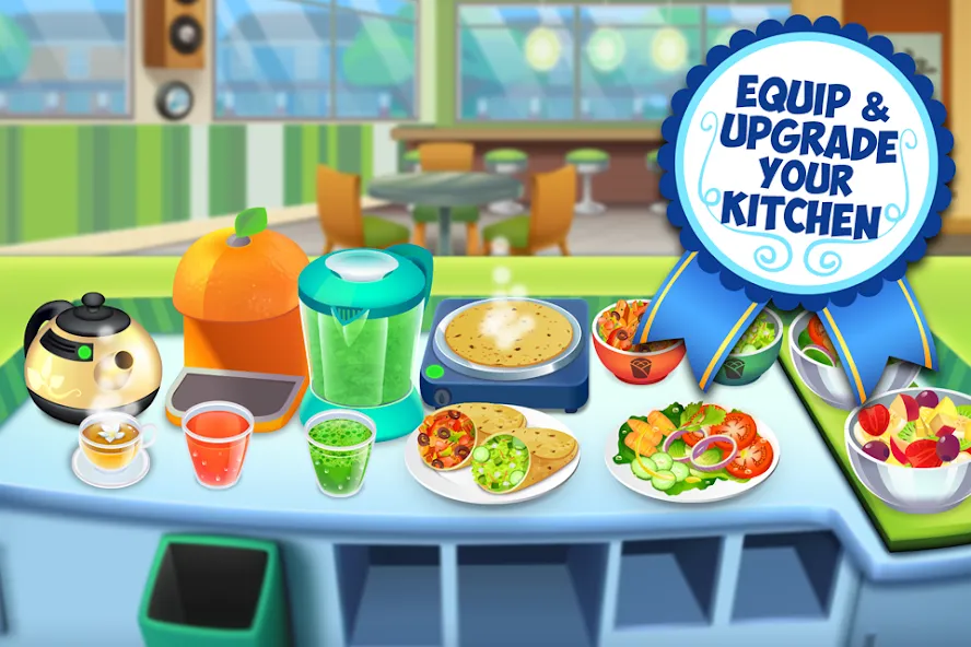 My Salad Bar: Veggie Food Game (Мой салатбар) [MOD: Разблокировано] - Скриншот 4