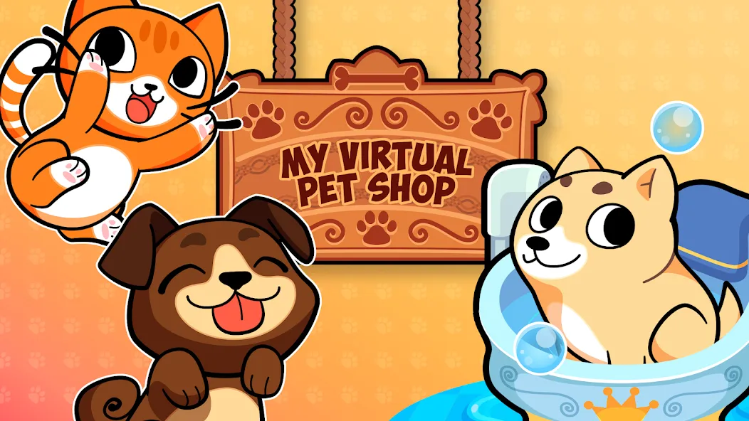 My Virtual Pet Shop: Animals (Мой Виртуальный Зоомагазин) [МОД: Бесконечные деньги, Монеты и Мега MOD] Screenshot 5