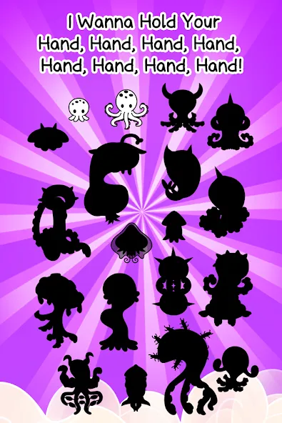 Octopus Evolution: Idle Game (Октопус Эволюция) [МОД: Меню, Бесконечные монеты и Открытые уровни] Screenshot 4