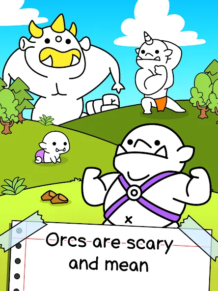 Orc Evolution: Create Monsters (Орк Эволюшн) [МОД: Деньги, Монеты и Меню MOD] Screenshot 5