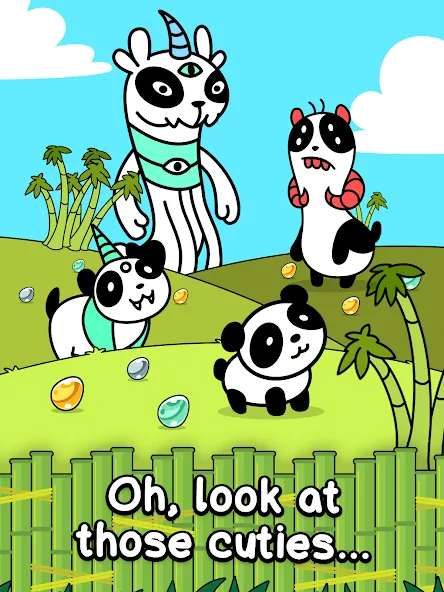Panda Evolution: Idle Clicker (Панда Эволюция) [МОД: Деньги, Монеты и Меню MOD] Screenshot 5