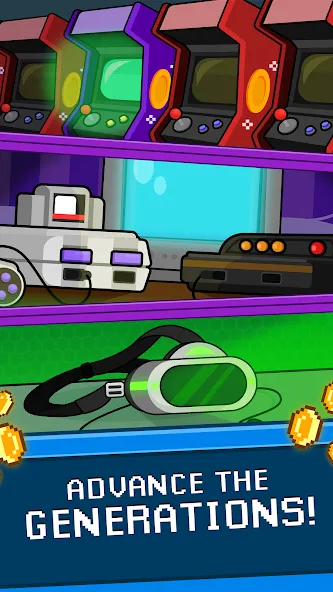 Press Start: Video Game Story (Пресс Старт) [МОД: Много денег, Монет и Все открыто] Screenshot 4