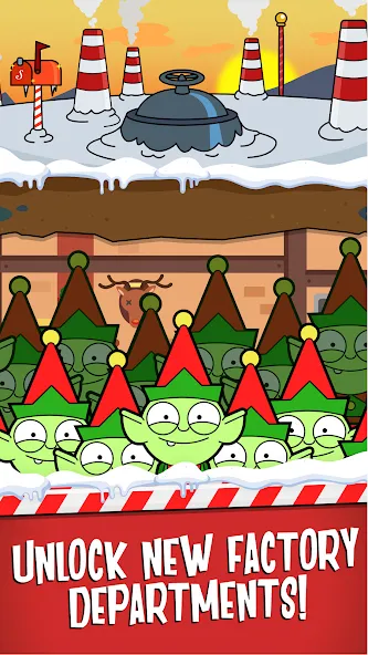 Santa’s Capitalist Factory [МОД: Много монет, Открытые уровни и Мега MOD] Screenshot 4